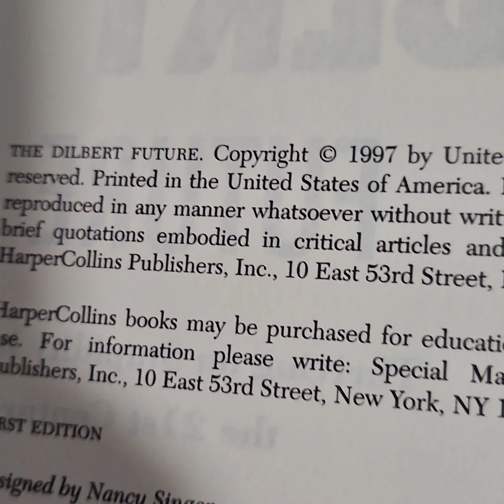 The Dilbert‎ Future (HarperCollins 1997)